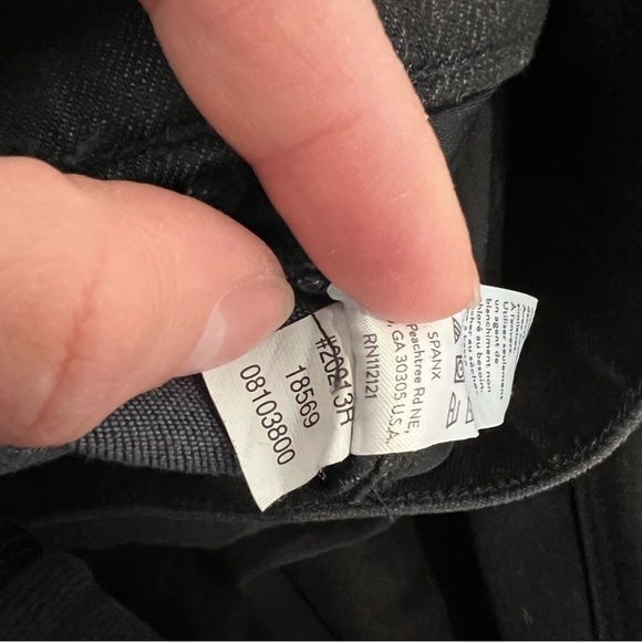 Spanx Vintage Distressed Ankle Skinny Jeans - Picture 12 of 15